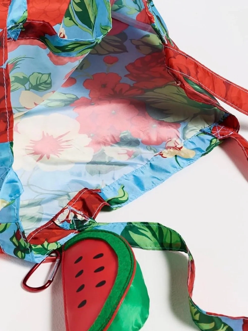 Farm Rio Fruit Bag in Watermelon. Packable. Brand new!